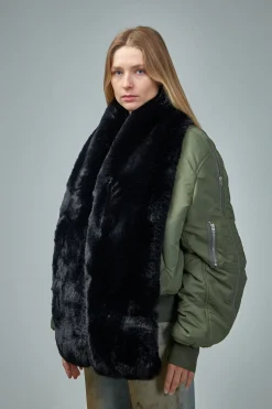 Acne Studios Furry Scarf - LABELS