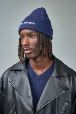 Acne Studios Logo Beanie - LABELS
