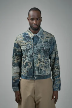 Acne Studios Monogram Denim Jacket - Regular - LABELS