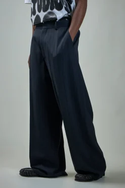 Acne Studios Pinstripe Trousers - LABELS