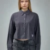 Acne Studios Shirt Jacquard Pinstripe - LABELS