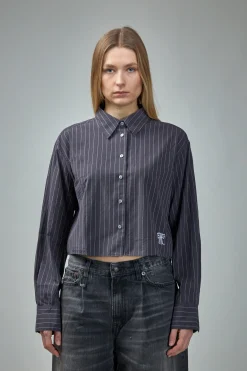 Acne Studios Shirt Jacquard Pinstripe - LABELS
