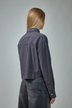 Acne Studios Shirt Jacquard Pinstripe - LABELS