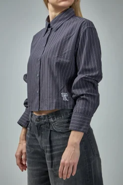 Acne Studios Shirt Jacquard Pinstripe - LABELS