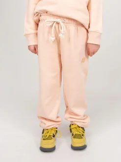 Acne Studios The Face Series Mini Sweatpants Nash Face powder pink - LABELS