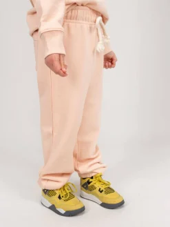 Acne Studios The Face Series Mini Sweatpants Nash Face powder pink - LABELS