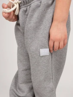 Acne Studios The Face Series Mini Sweatpants Nash Face light grey - LABELS