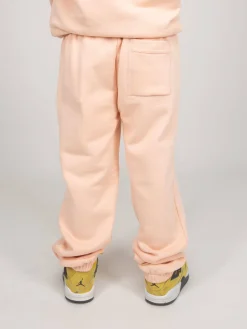 Acne Studios The Face Series Mini Sweatpants Nash Face powder pink - LABELS