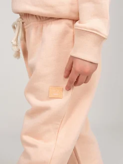 Acne Studios The Face Series Mini Sweatpants Nash Face powder pink - LABELS