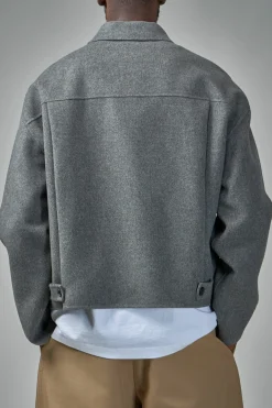 Acne Studios Wool Zipper Jacket - LABELS