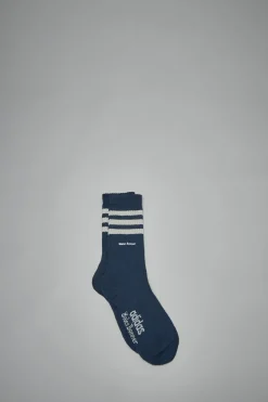 Adidas Originals x Wales Bonner 3S Sock ntnavy/cwhite - LABELS