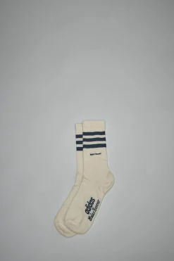 Adidas Originals x Wales Bonner 3S Sock ntnavy/cwhite - LABELS