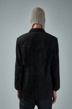 Adnym Rash Fringe Jacket Suede - LABELS