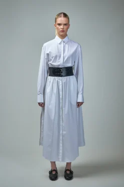 Alaïa Belted Dress blanc - LABELS