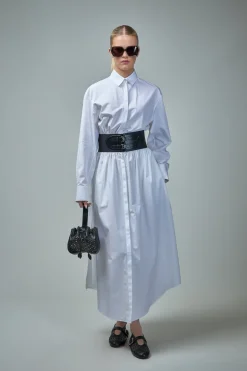 Alaïa Belted Dress blanc - LABELS