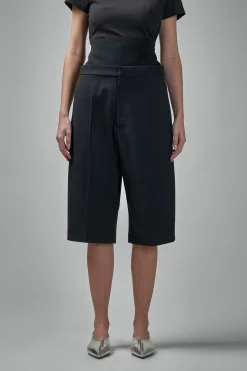 Alaïa Bermuda Shorts with Knitted Waistband - LABELS
