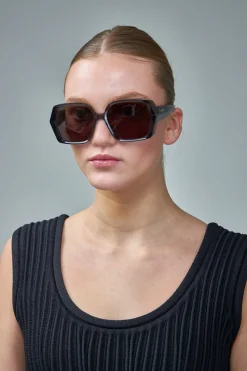 Alaïa Geometrical Sunglasses - LABELS