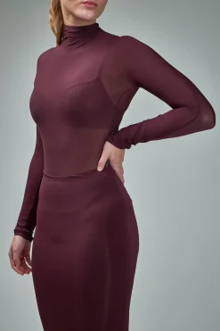 Alaïa High Neck Body Soft Jersey - LABELS