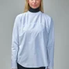 Alaïa Highneck Shirt Poplin - LABELS