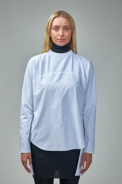 Alaïa Highneck Shirt Poplin - LABELS