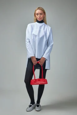 Alaïa Highneck Shirt Poplin - LABELS