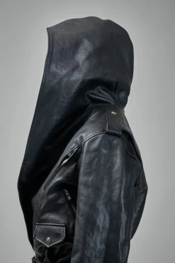 Alaïa Hooded Biker - LABELS