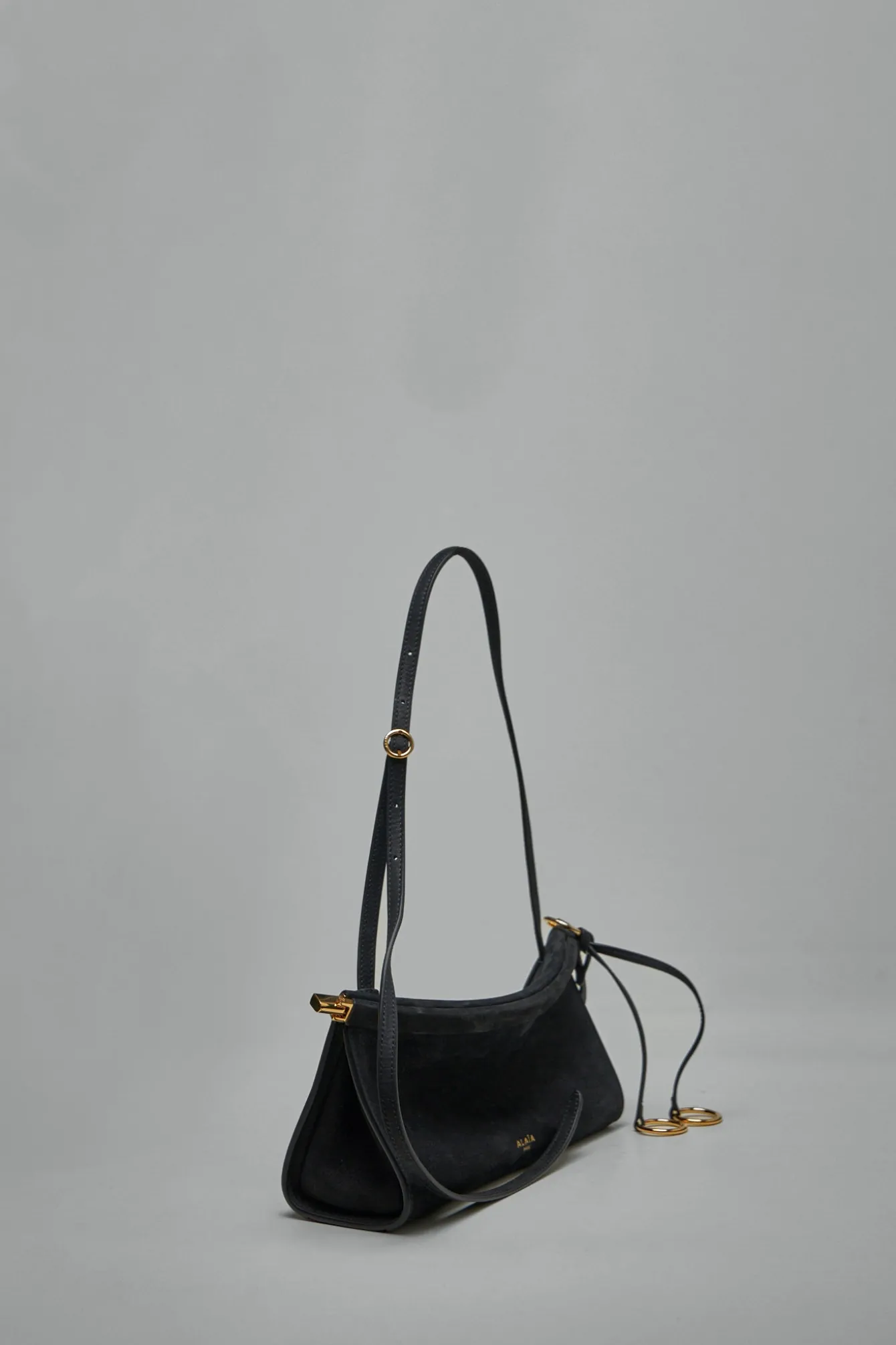 Alaïa Le Click East West Small Bag in Nubuck - LABELS