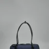 Alaïa Le Teckel Medium Bag in Denim and Leather - LABELS