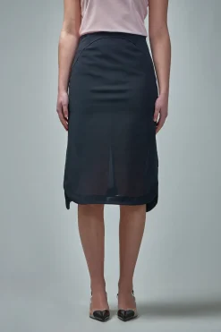 Alaïa Mermaid Skirt Compact Stretch Tulle - LABELS