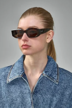 Alaïa Rectangular Sunglasses - LABELS