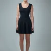 Alaïa Short Dress Optical Frills - LABELS