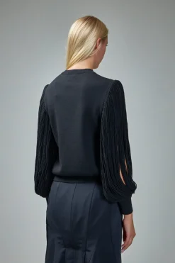 Alaïa Tassel Crewneck Fringes Knit - LABELS