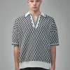 Amiri Checkered Oversized Polo - LABELS