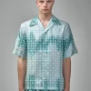 Amiri MA Quad Bleached Camp Shirt - LABELS