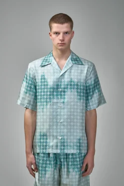 Amiri MA Quad Bleached Camp Shirt - LABELS