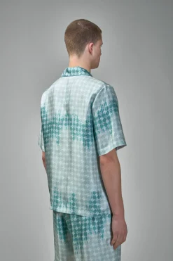 Amiri MA Quad Bleached Camp Shirt - LABELS