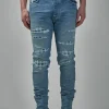 Amiri MA Quad Repaired Skiny Jeans - LABELS