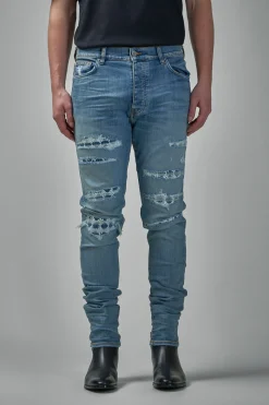 Amiri MA Quad Repaired Skiny Jeans - LABELS