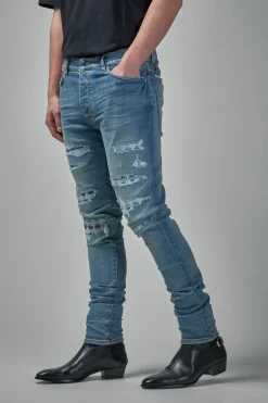 Amiri MA Quad Repaired Skiny Jeans - LABELS