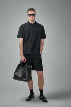 Amiri MA Quad Toweling Polo - LABELS