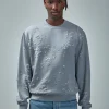 Amiri MA Shotgun Embroidered Crew - LABELS