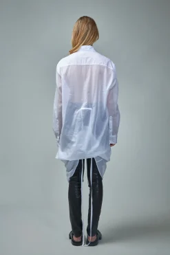Ann Demeulemeester Gabi Long Relax fit Shirt - LABELS