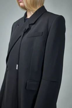 Ann Demeulemeester Ignatius Wrap Tailored Jacket - LABELS