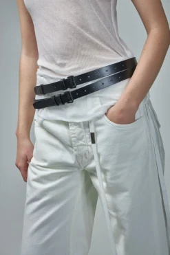 Ann Demeulemeester Mack Double Belt - LABELS