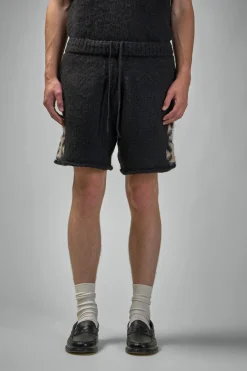 Askyurself Brushed Cross Knit Shorts - LABELS