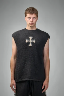 Askyurself Brushed Cross Tank Top - LABELS
