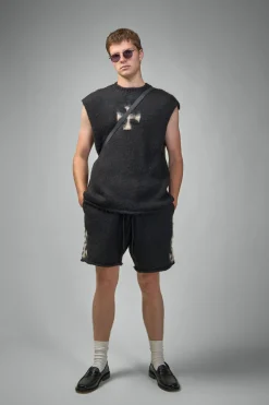 Askyurself Brushed Cross Tank Top - LABELS