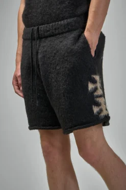 Askyurself Brushed Cross Knit Shorts - LABELS