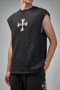 Askyurself Brushed Cross Tank Top - LABELS
