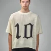 Askyurself Cropped Knit Mesh OE Jersey - LABELS
